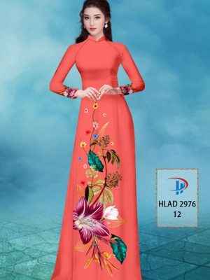Vải Áo Dài Hoa In 3D AD HLAD2976 44